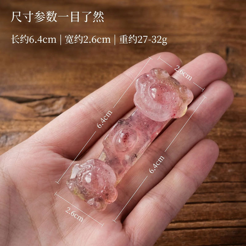 Natural Stone Ruyi Ornament