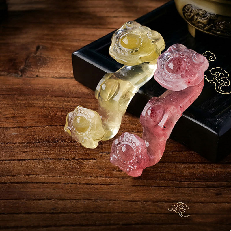 Natural Stone Ruyi Ornament