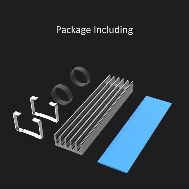 0.4inch(10mm) Thick M.2 Heatsink Kits for 22110 M.2 PCIe SSD