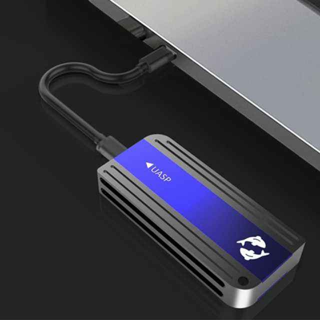 GLOTRENDS 2-Bay M.2 Enclosure for M.2 PCIE NVMe SSD (Key M)