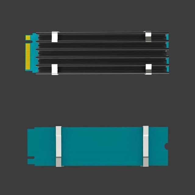 0.4inch(10mm) Thick M.2 Heatsink Kits for 2280 M.2 PCIe 4.0 SSD