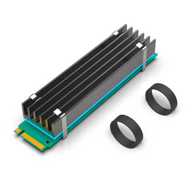 0.4inch(10mm) Thick M.2 Heatsink Kits for 22110 M.2 PCIe SSD