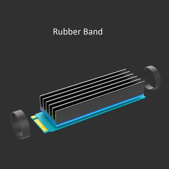 0.4inch(10mm) Thick M.2 Heatsink Kits for 2280 M.2 PCIe 4.0 SSD
