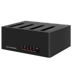 GLOTRENDS 1:3 Standalone Duplicator Dock for 2.5/3.5 inch SATA Hard Drive (Diskless)