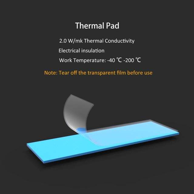 Thermal Pads for CPU GPU SSD Chipset etc