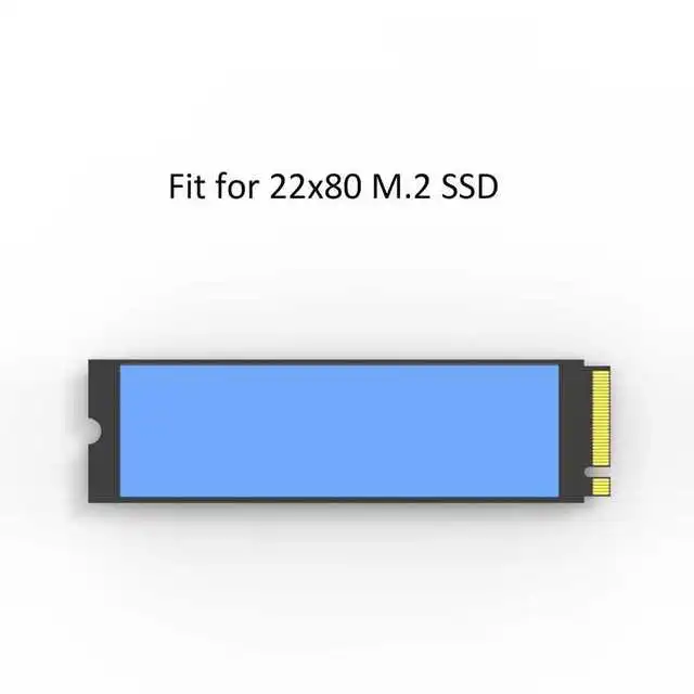 M.2 Thermal Pads, 5 pieces of 20x67x1mm + 5 pieces of 20x67x0.5mm