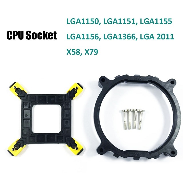 CPU Cooler with Mounting Bracket for Intel Socket LGA1150/LGA1151/LGA1155/LGA1156/LGA1366/LGA2011/X58/X79