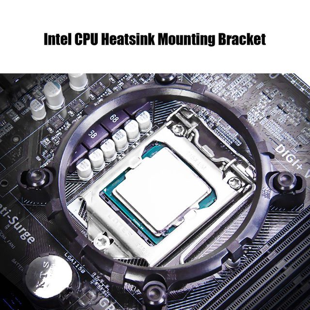 CPU Cooler Retention Bracket for Intel CPU Socket LGA775/LGA1150/LGA1151/LGA1155/LGA1156/LGA1356/LGA1366
