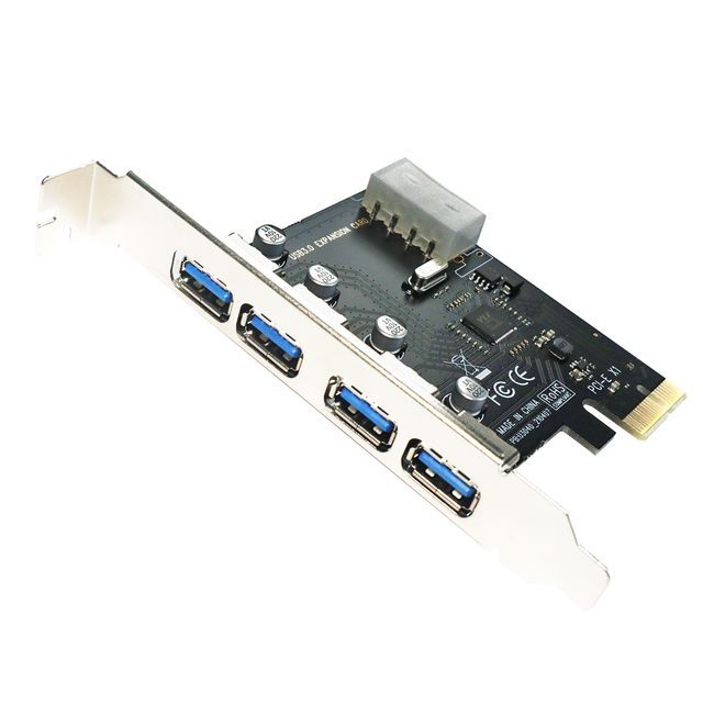 4 Ports PCI Expree to USB Expansion Card