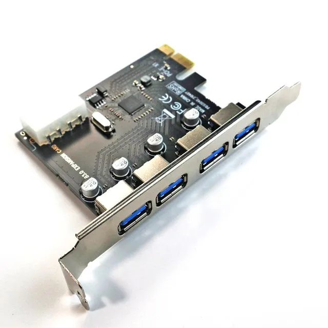 4 Ports PCI Expree to USB Expansion Card