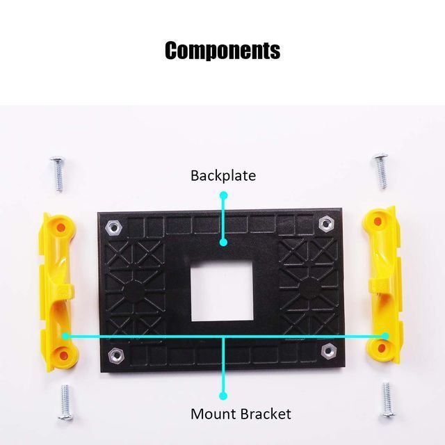 CPU Cooler Retention Bracket for AM4