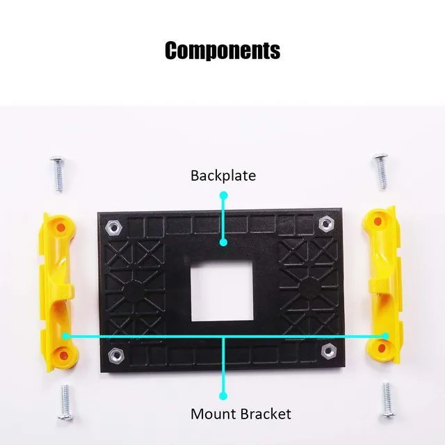 CPU Cooler Retention Bracket for AM4