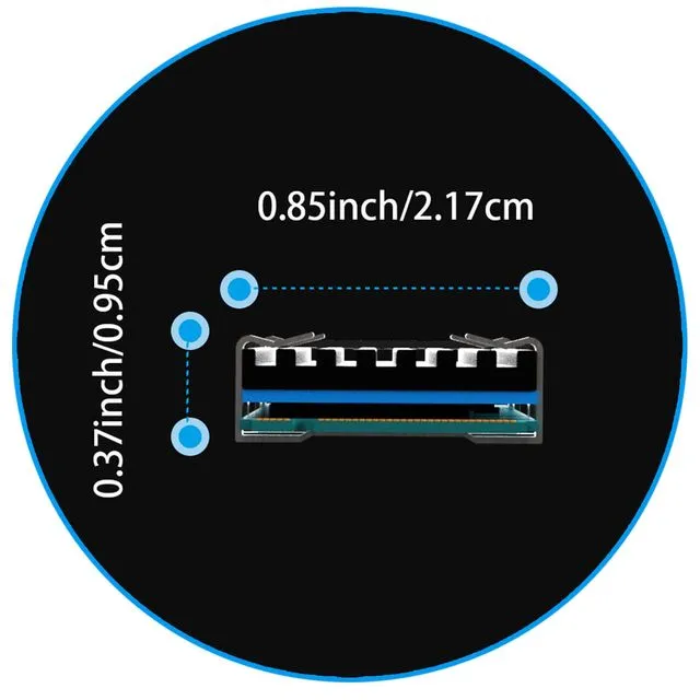 M.2 Heatsink Kits for 2280 M.2 PCIe NVMe SSD,Desktop PC/ PS5 installation