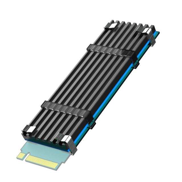M.2 Heatsink Kits for 2280 M.2 PCIe NVMe SSD,Desktop PC/ PS5 installation