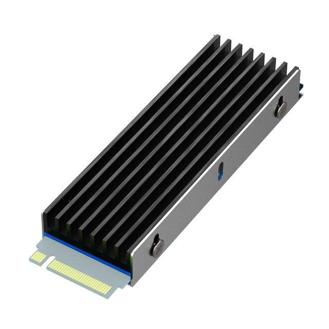 M.2 Heatsink fit for PS5/PC, Double-Sided Heat Sink, 0.24inch(6mm) Thick M.2 Cooling Fin for 2280 M.2 PCIe SSD