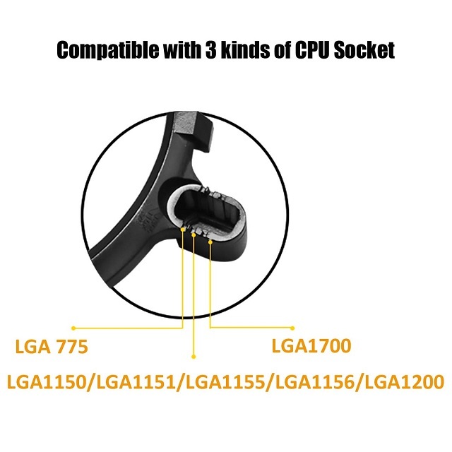 LGA1700 Cooler Bracket for Intel 12th Gen Alder Lake Desktop CPU Platform