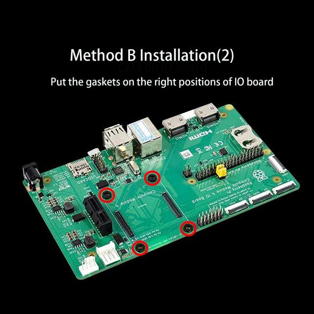 Heatsink Kits for CM4 Motherboard (Raspberry Pi Compute Module)