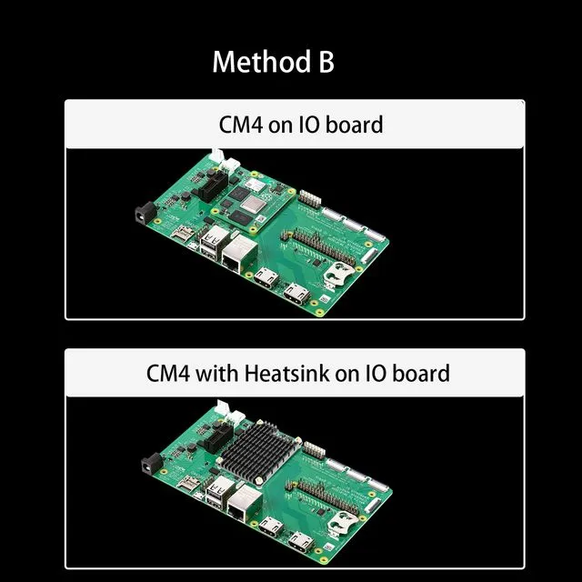 Raspberry Pi CM4 Heatsink - Aluminum Cooling Solution For Compute Module 4 (55x40x5mm)
