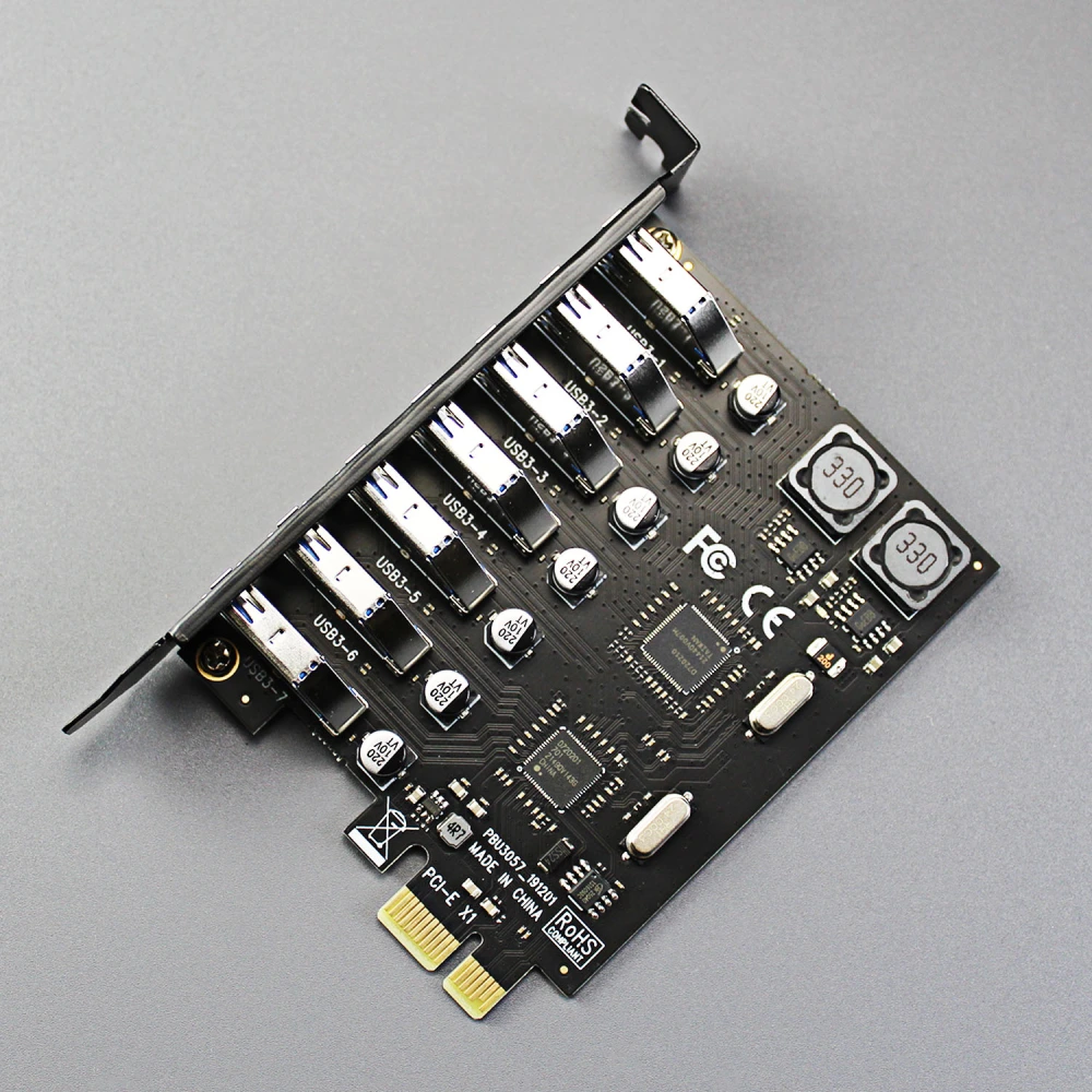 VT6212L 4x 1-port USB 2.0 PCI Controller Card – Next Technology