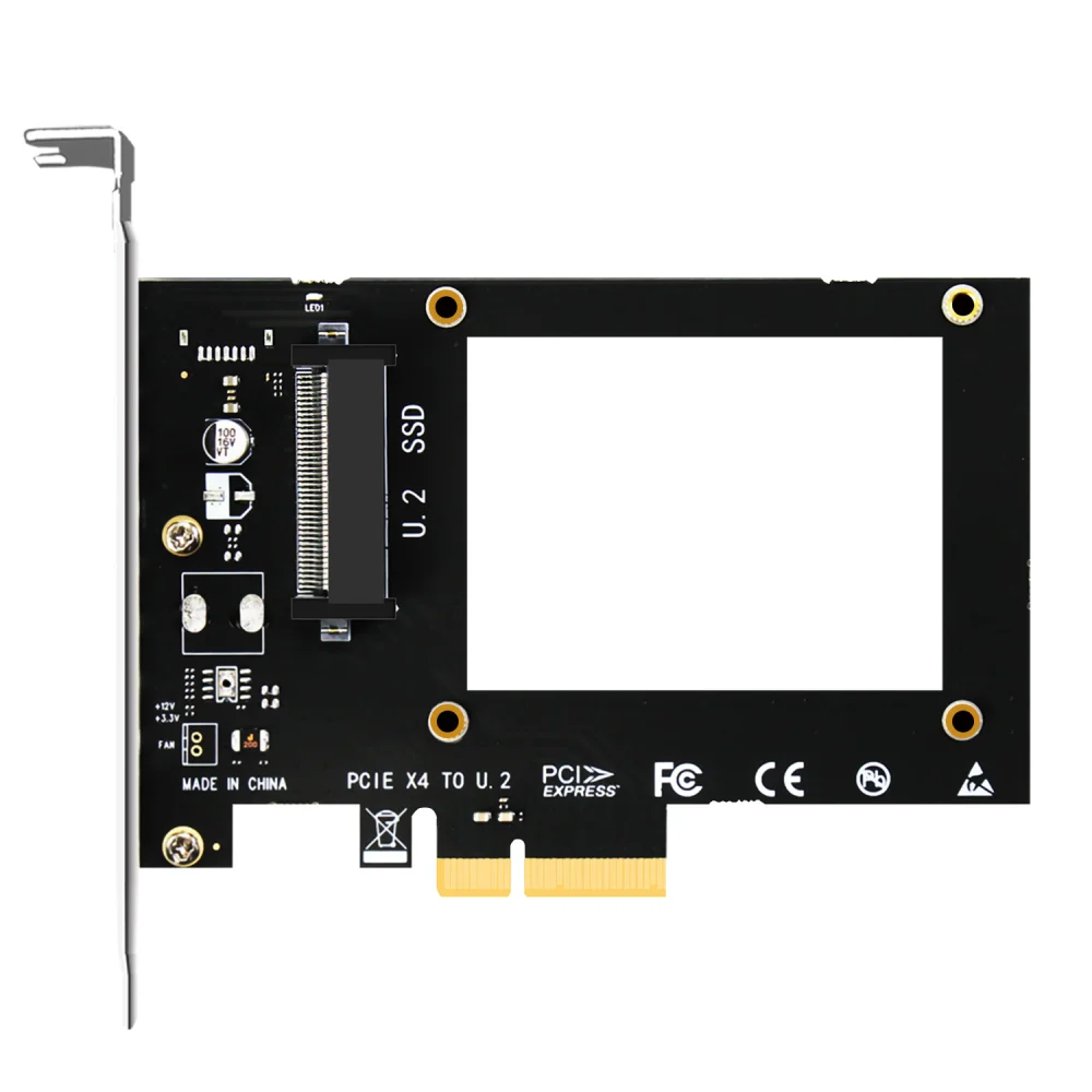 PU11 to PCIe X4 Adapter for Inch SSD GLOTRENDS