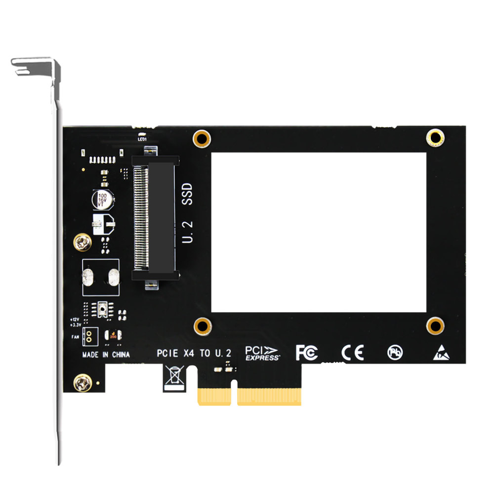 PU11 U.2 to PCIe 4.0 X4 Adapter for 2.5 Inch U.2 SSD