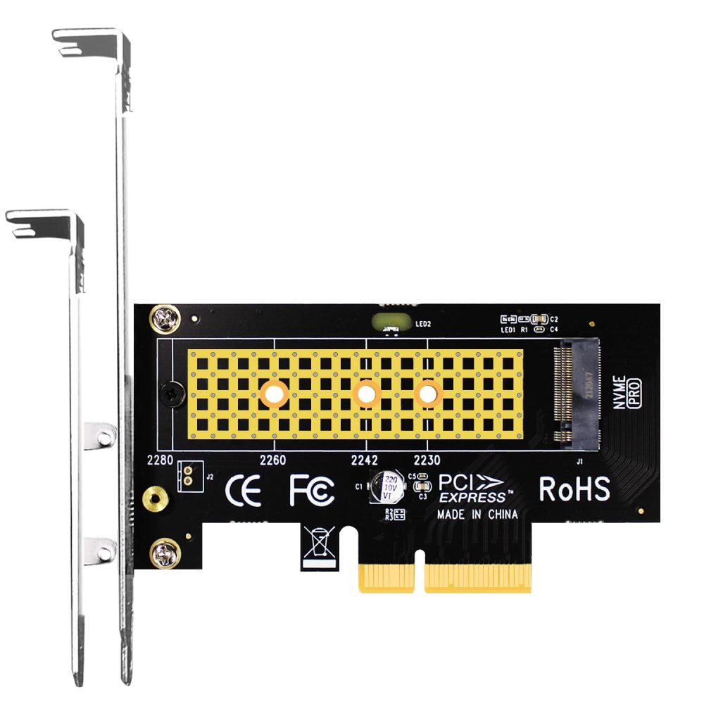 PA09 M.2 NVMe to PCIe 4.0 X4 Adapter for M.2 NVMe SSD