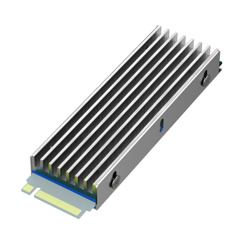M.2 Heatsink Kits for 2280 M.2 SSD, Fit for PC/PS5/PS5 Slim Installation, 22x70x6mm Aluminum Body