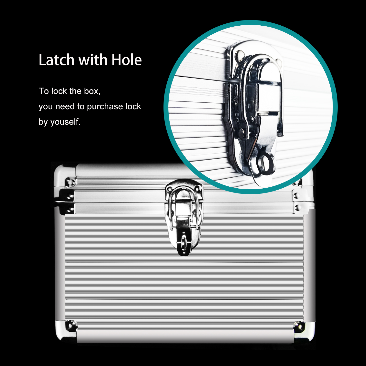 B6 6-slot Storage Box for 3.5 Inch Internal Hard Disk, Portable