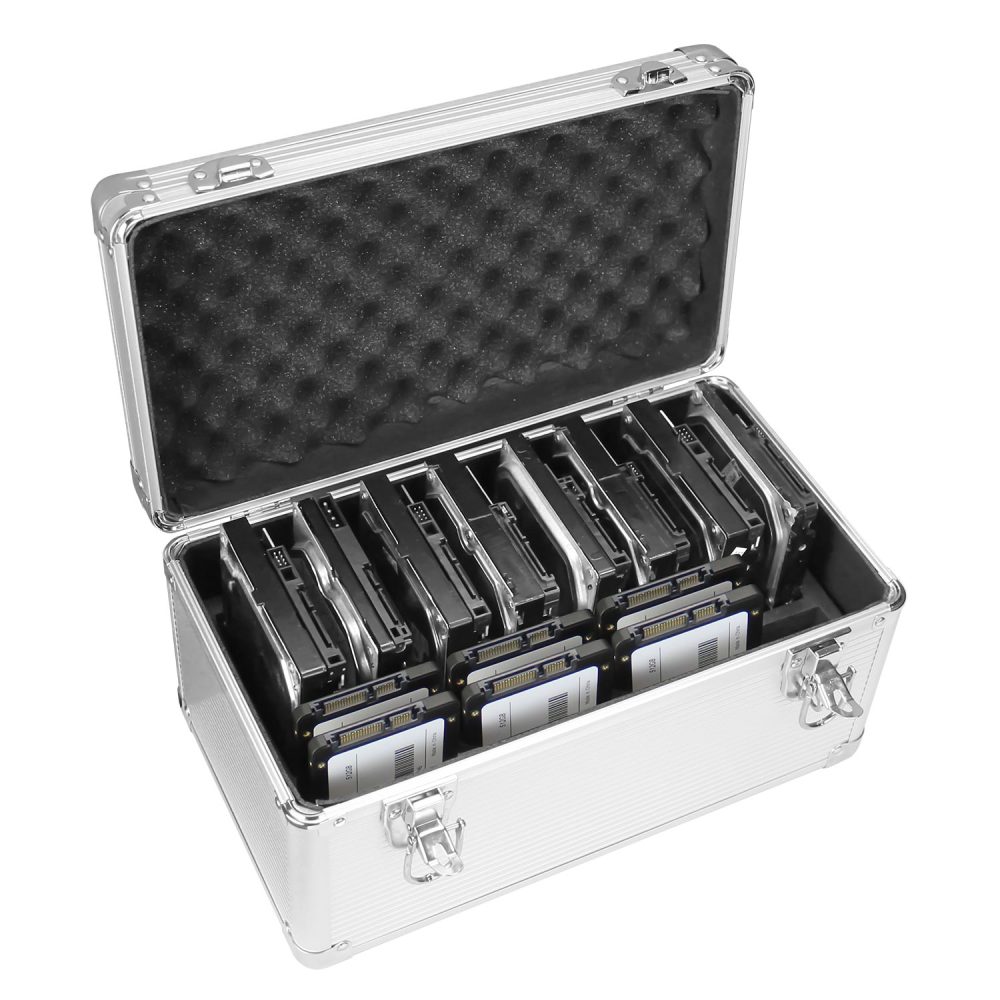 B86 14-slot Storage Box for 2.5/3.5 Inch Internal Hard Disk