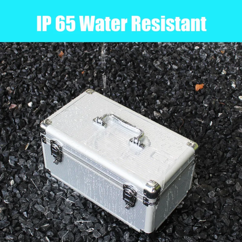 B12 12-slot Cell Phone Storage Box, Portable Design for Carrying and Transportation, IP65 Water Resistant, Cell Phone Organizer and Protective Box