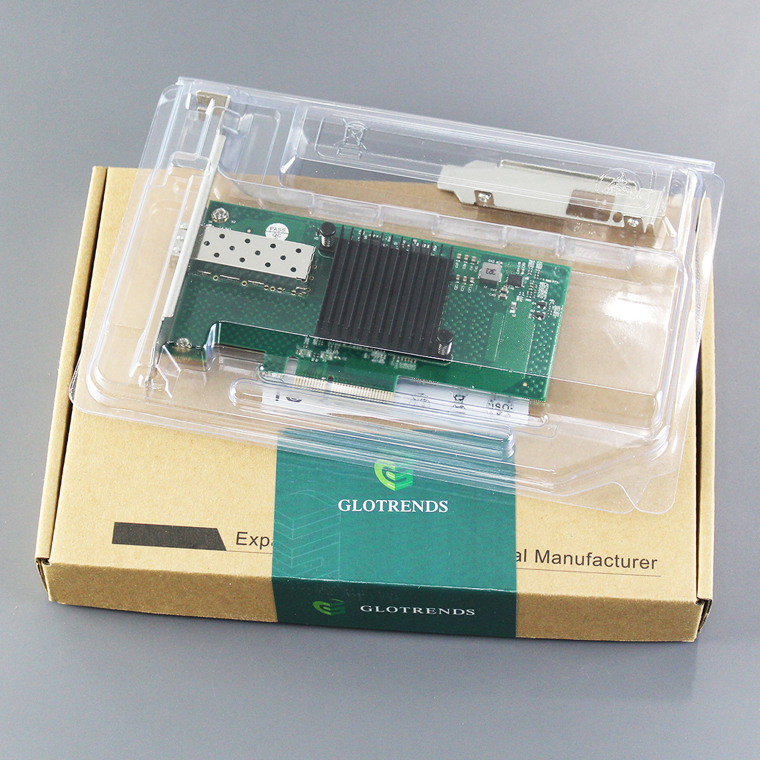 ST7315 10Gb SFP+ Network Card, PCIe 2.0 X4 Interface, Intel 82599EN Controller (X520-DA1)