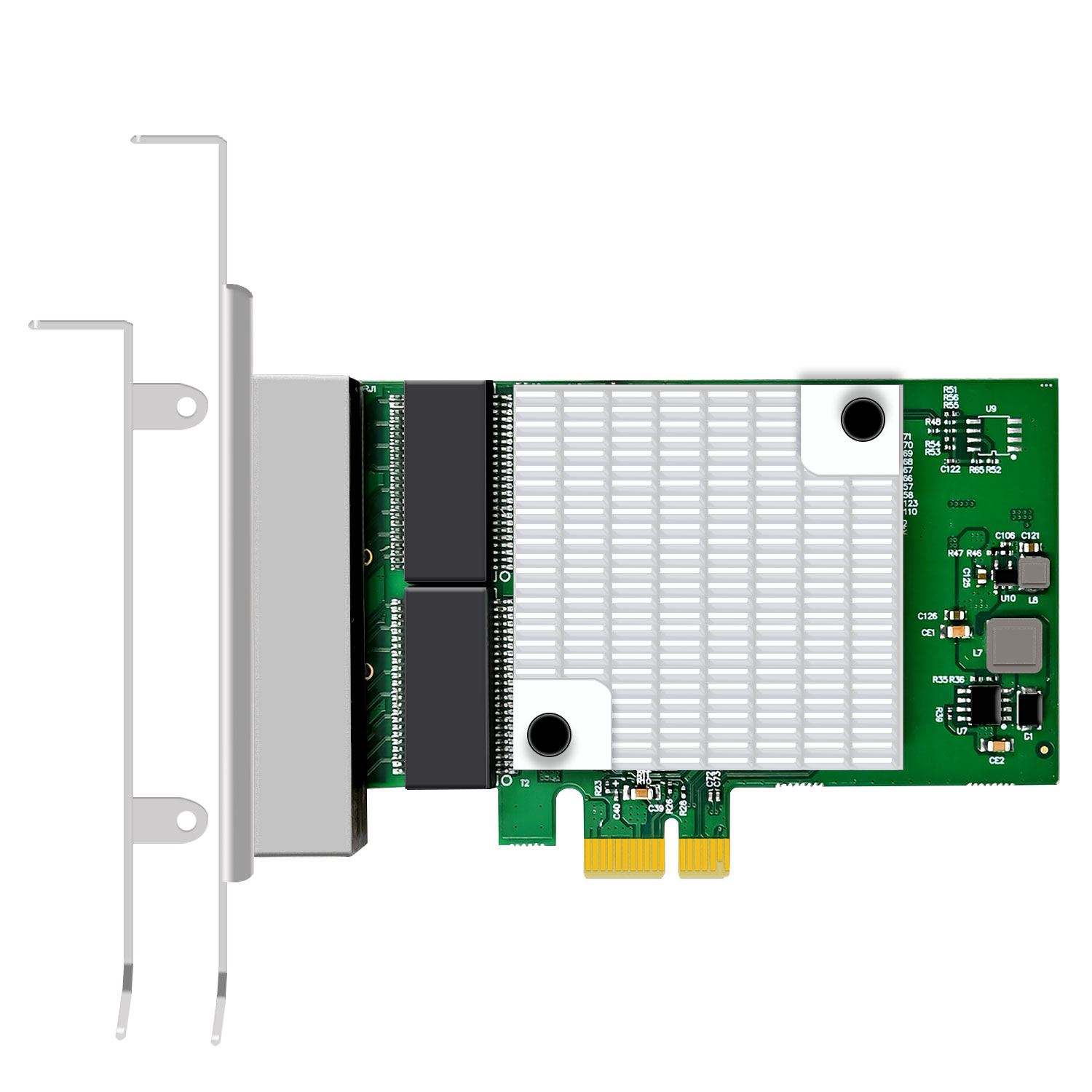ST7387 4-Port Gigabit PCIe Ethernet Network Card