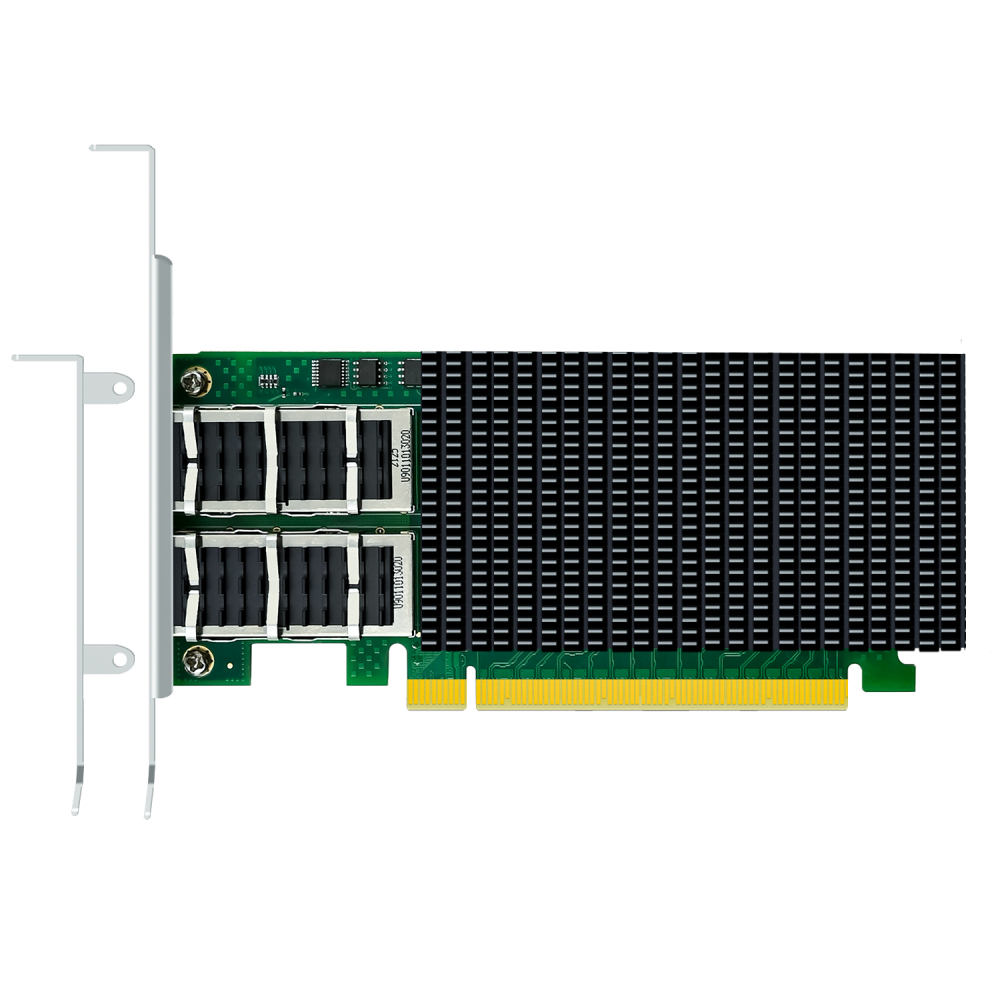 ST7336 2-Port QSFP28 100Gb EDR InfiniBand and Ethernet Network Card with Mellanox ConnectX-4 Controller