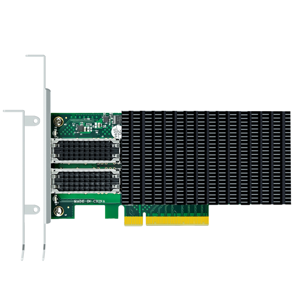 ST7369 2-Port 25Gb SFP28 Server Network Card with Mellanox ConnectX-4 Controller, PCIe 3.0 X8 Interface, Support RDMA (RoCE v2), Not Infiniband