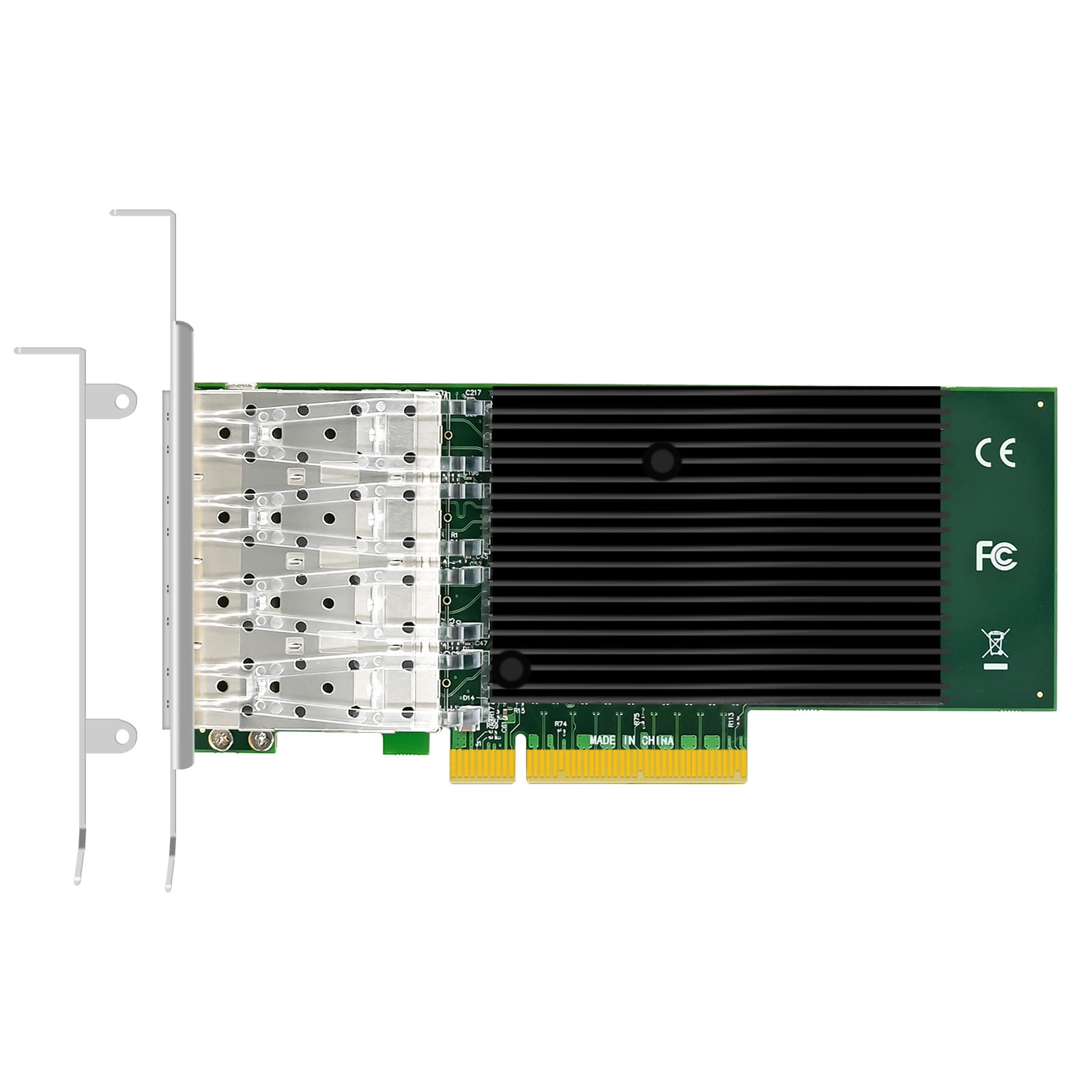 ST7315 10Gb SFP+ Network Card, PCIe 2.0 X4 Interface, Intel