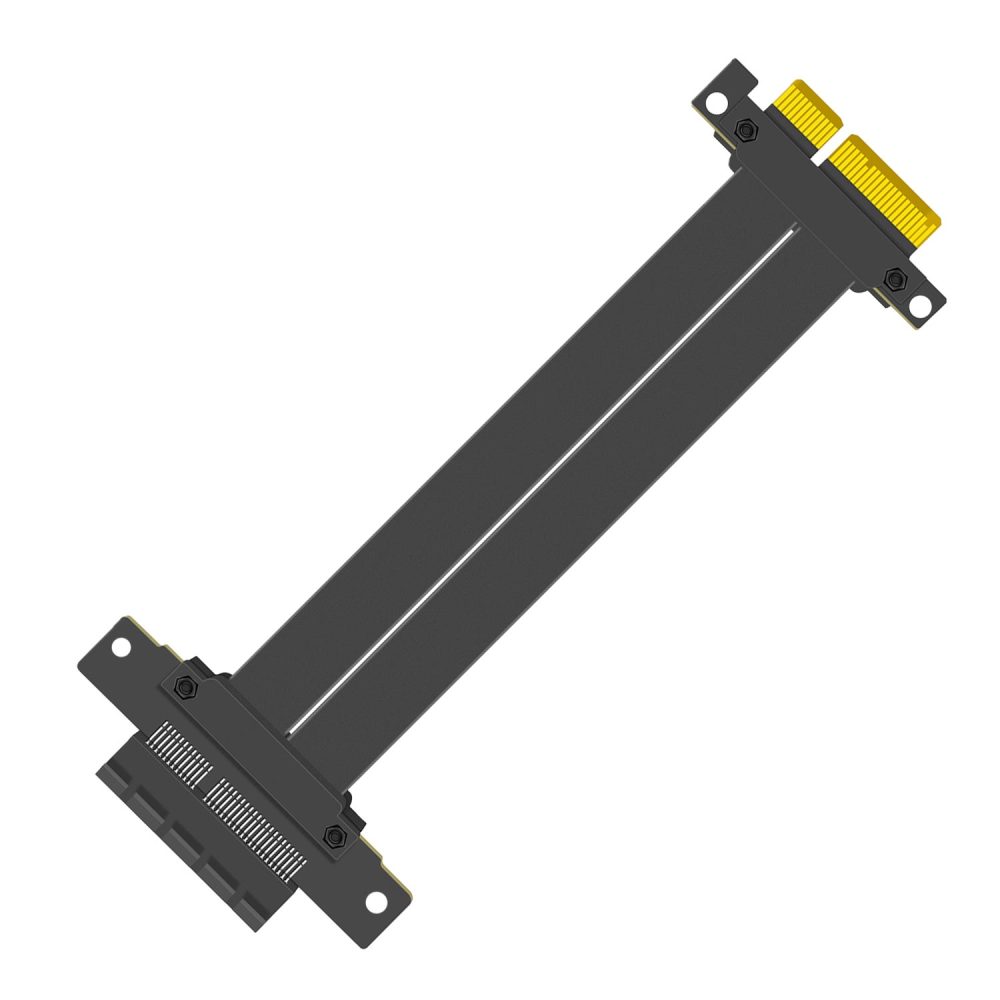 PCIE 3.0 X4 Riser Cable (0-180 degree conversion)