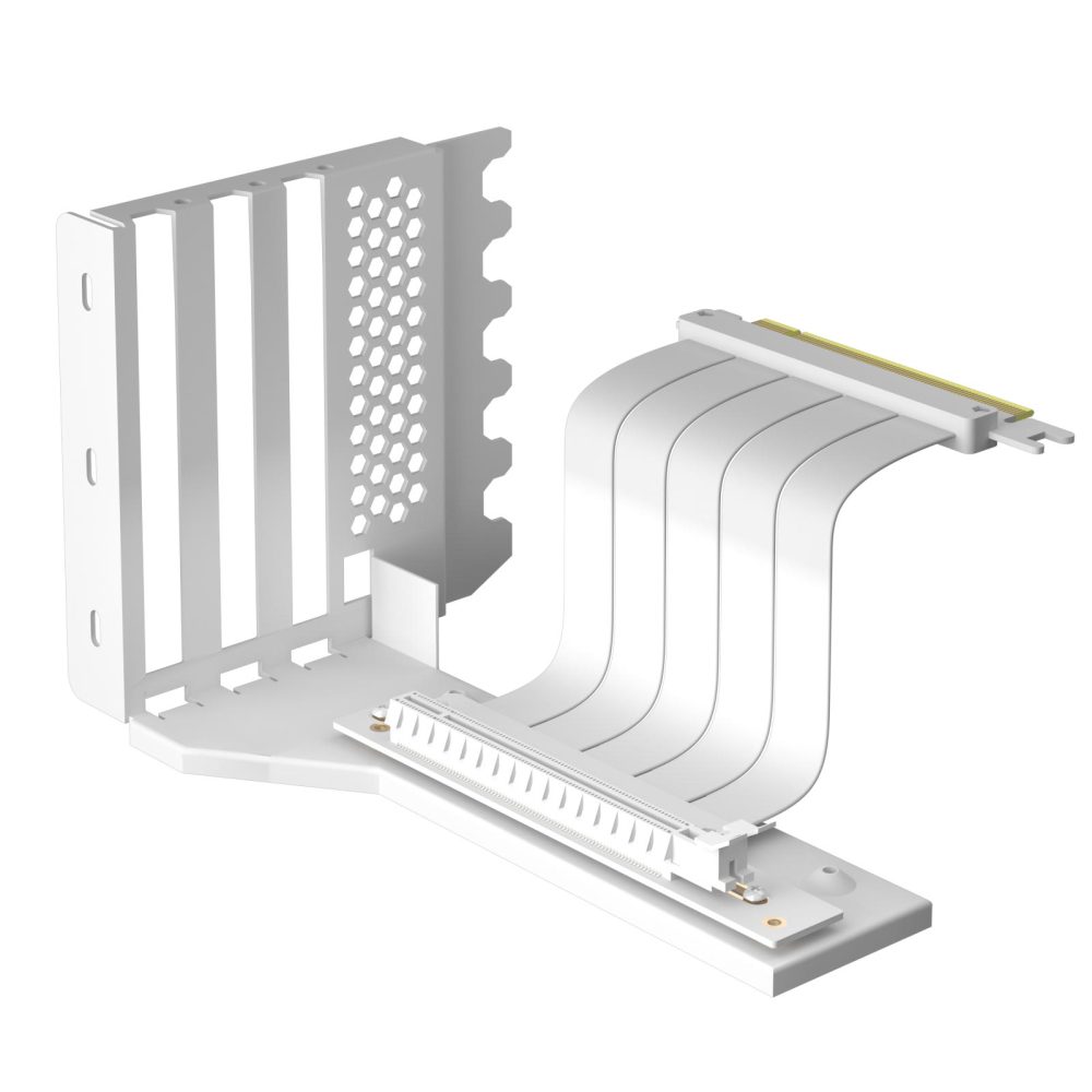 GLOTRENDS Vertical Graphics Card Support Bracket with 180mm PCIe 4.0 Riser Cable for 2-slot GPU Vertical Mount, Compatible with Compatible with RTX 40/30 Series and Radeon RX7000/RX6000 Series