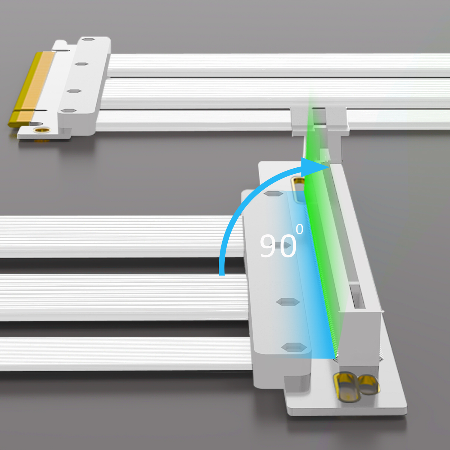 512210 GLOTRENDS 200mm PCIe 5.0 ライザーケーブル Amazon.com: GLOTRENDS PCIe 5.0 X16 GPU Riser Cable Length 200mm