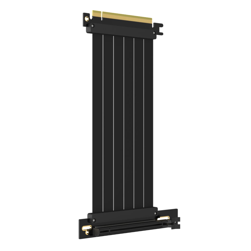 PCIe 3.0 X16 Riser Cable for PCIe 3.0 GPUs, Such as GeForce RTX 20/GTX 16/GTX 10 Series and AMD Radeon RX5000/VII/RX Vega/R9 Fury Series, etc