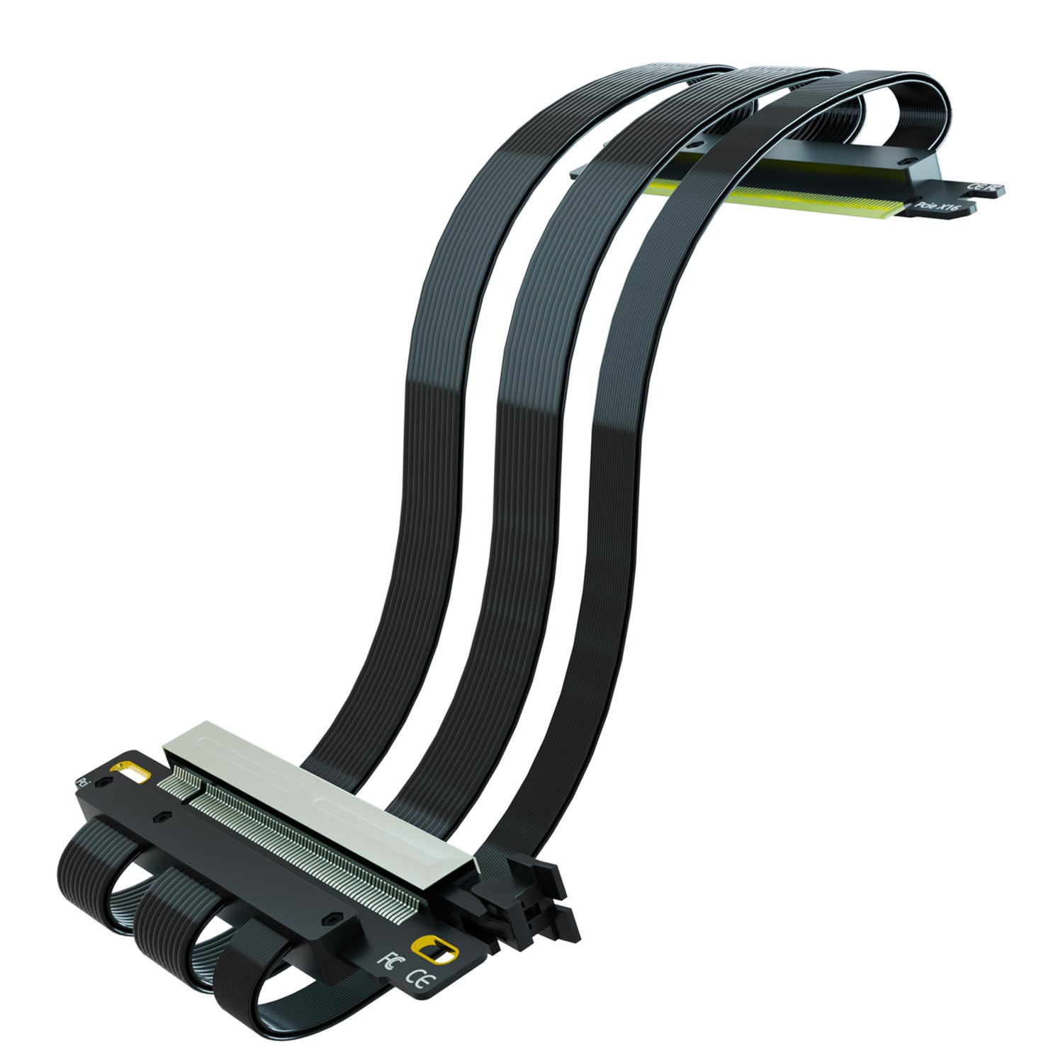 Dual Reverse PCIe 5.0 X16 Riser Cable for ITX Motherboard Installation ...