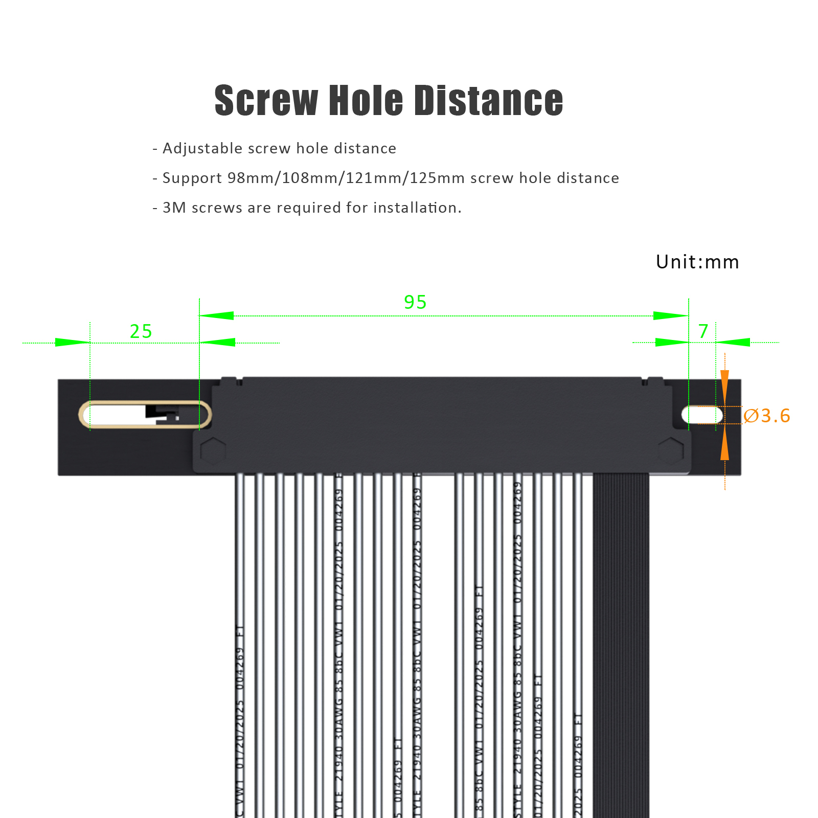PCIe 5.0 X16 Riser Cable for GPU Server,Industrial-Grade Performance, Right Angle