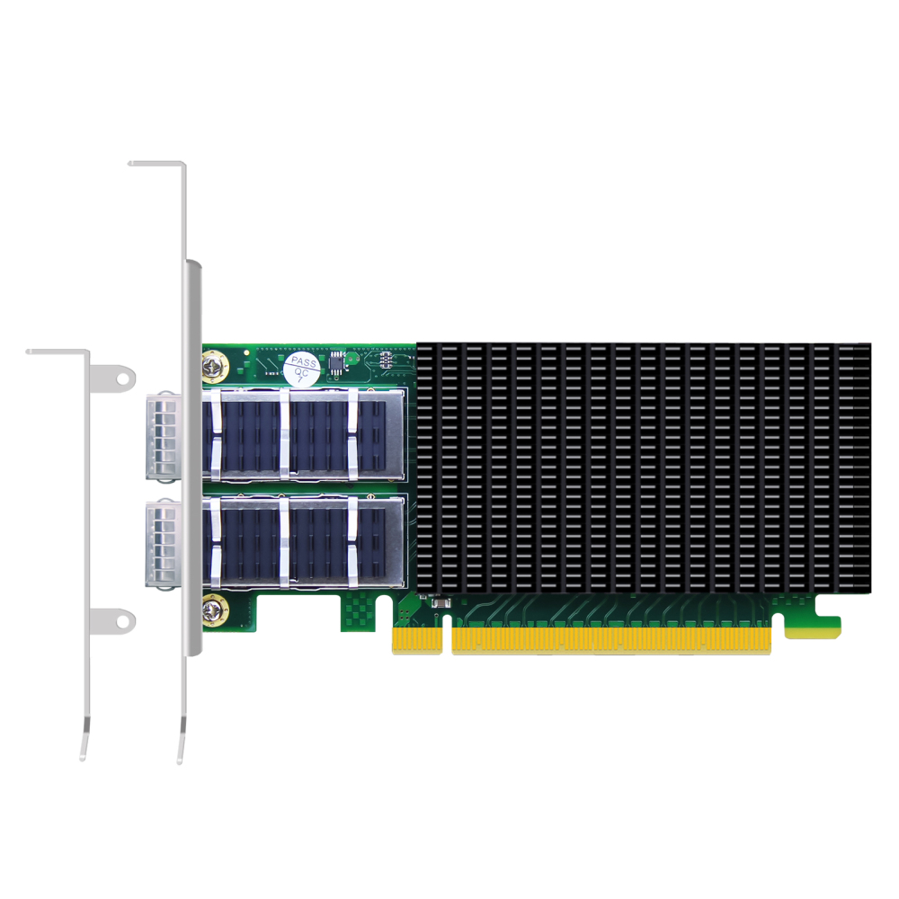 ST7338 2-Port 100Gb QSFP28 Server Network Card with Mellanox ConnectX-5 Controller, RDMA Over Converged Ethernet (RoCE)