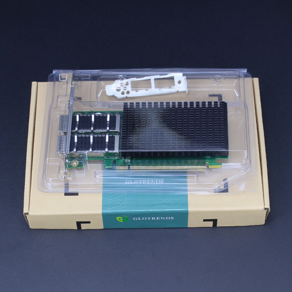 ST7338 2-Port 100Gb QSFP28 Server Network Card with Mellanox ConnectX-5 Controller, RDMA Over Converged Ethernet (RoCE)