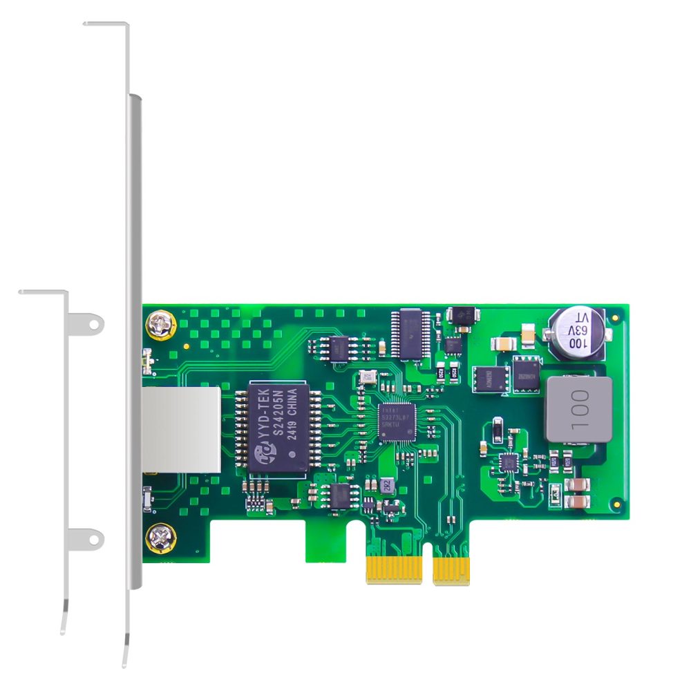 ST7481 2.5Gb PoE+ Network Card, Ethernet RJ45 LAN Port, PCIE 3.1 X1 Interface