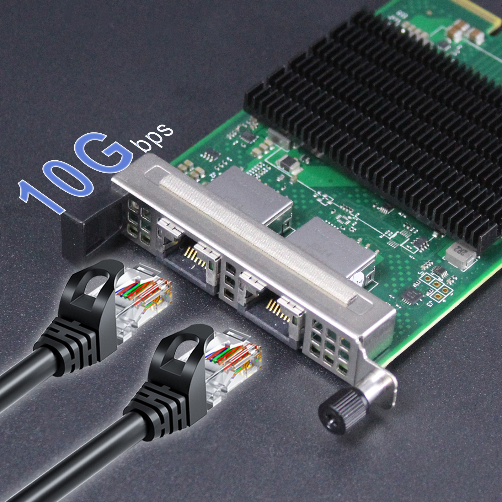 2-Port 10Gbps RJ45 OCP 3.0 Network Card with Intel X710-AT2 Controller