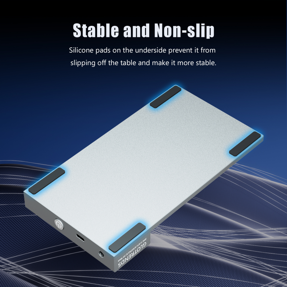 20Gbps USB-C to 2.5/3.5 Inch U.2 SSD Docking Station