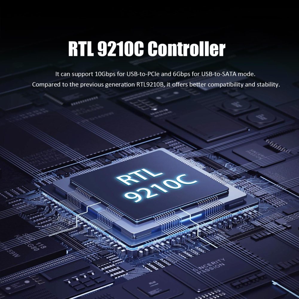 10Gbps USB-C to 2.5 Inch U.2 SSD Docking Station