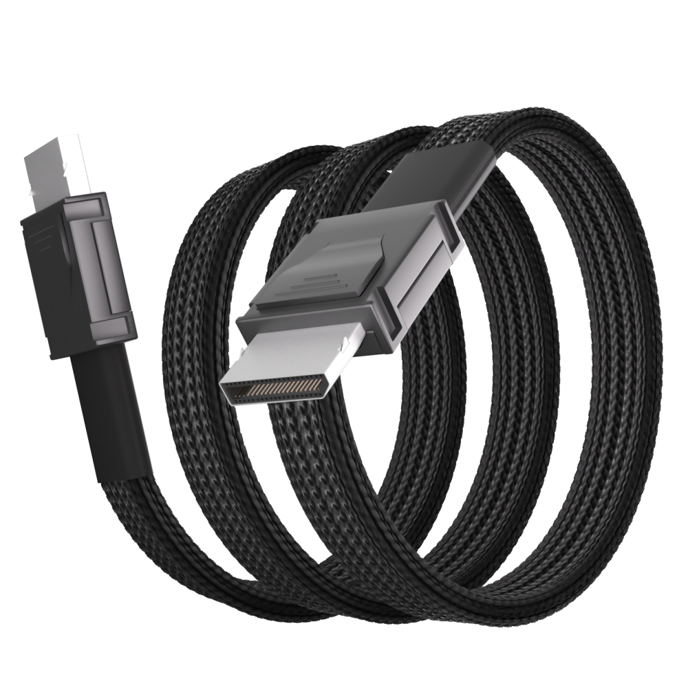 Oculink Cable PCIe 4.0 SFF-8611 4i Male Extension Cable for Oculink eGPU onexGPU Mini PC SSD