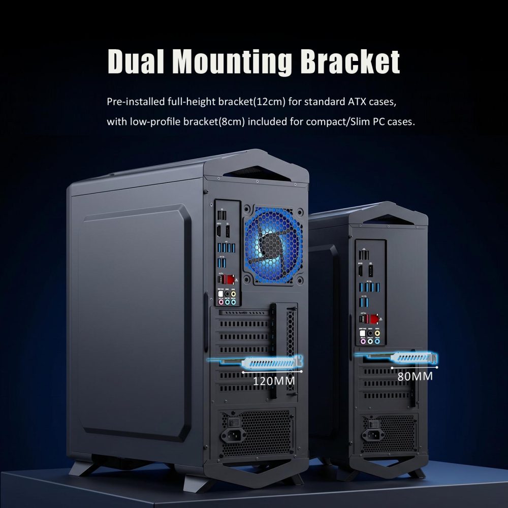 M14 E1.S to PCIe 5.0 X4 Adapter Card for EDSFF NVMe SSD