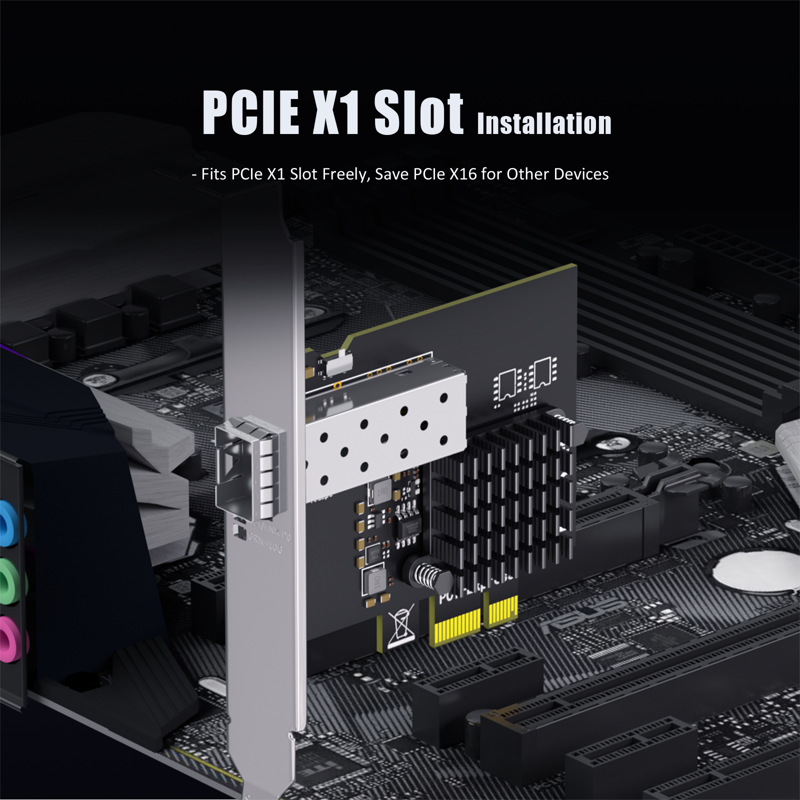 LE8127F1(X1) 10Gb RJ45 Ethernet Network Card